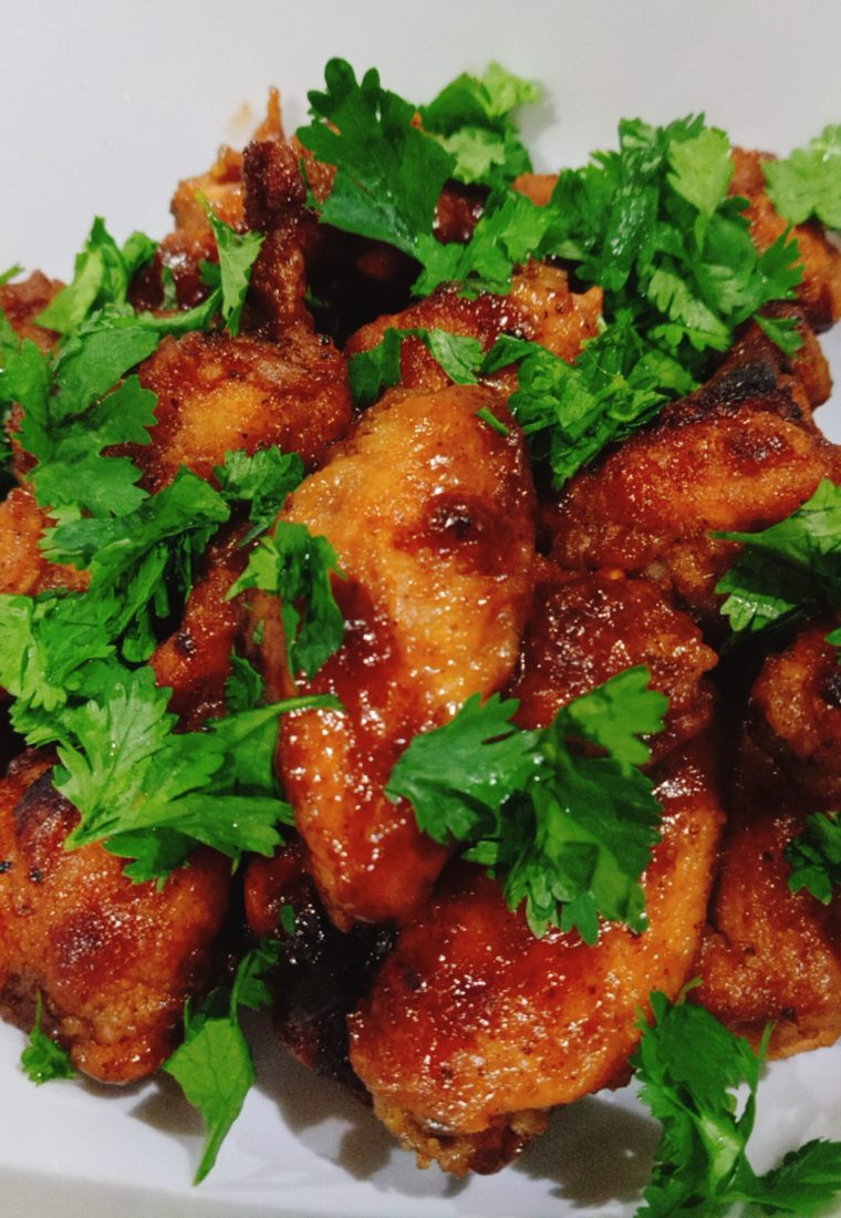 The Best Honey Barbecue Chicken Wings