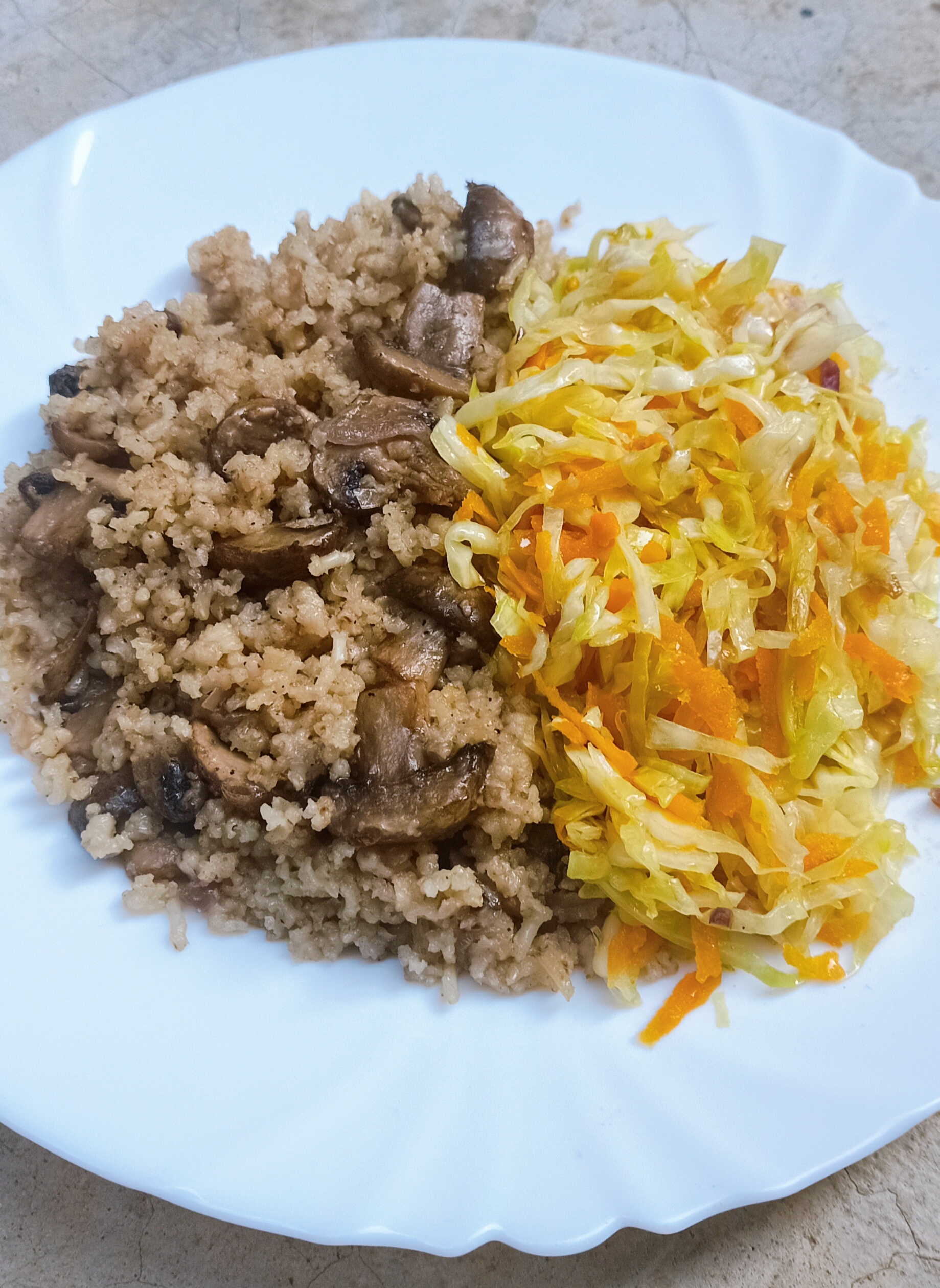 Brown Rice Mushroom Pilau (Vegan Pilau)