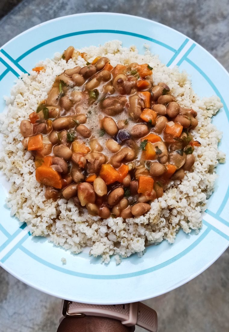Yellow Beans Stew (vegan and gluten free)