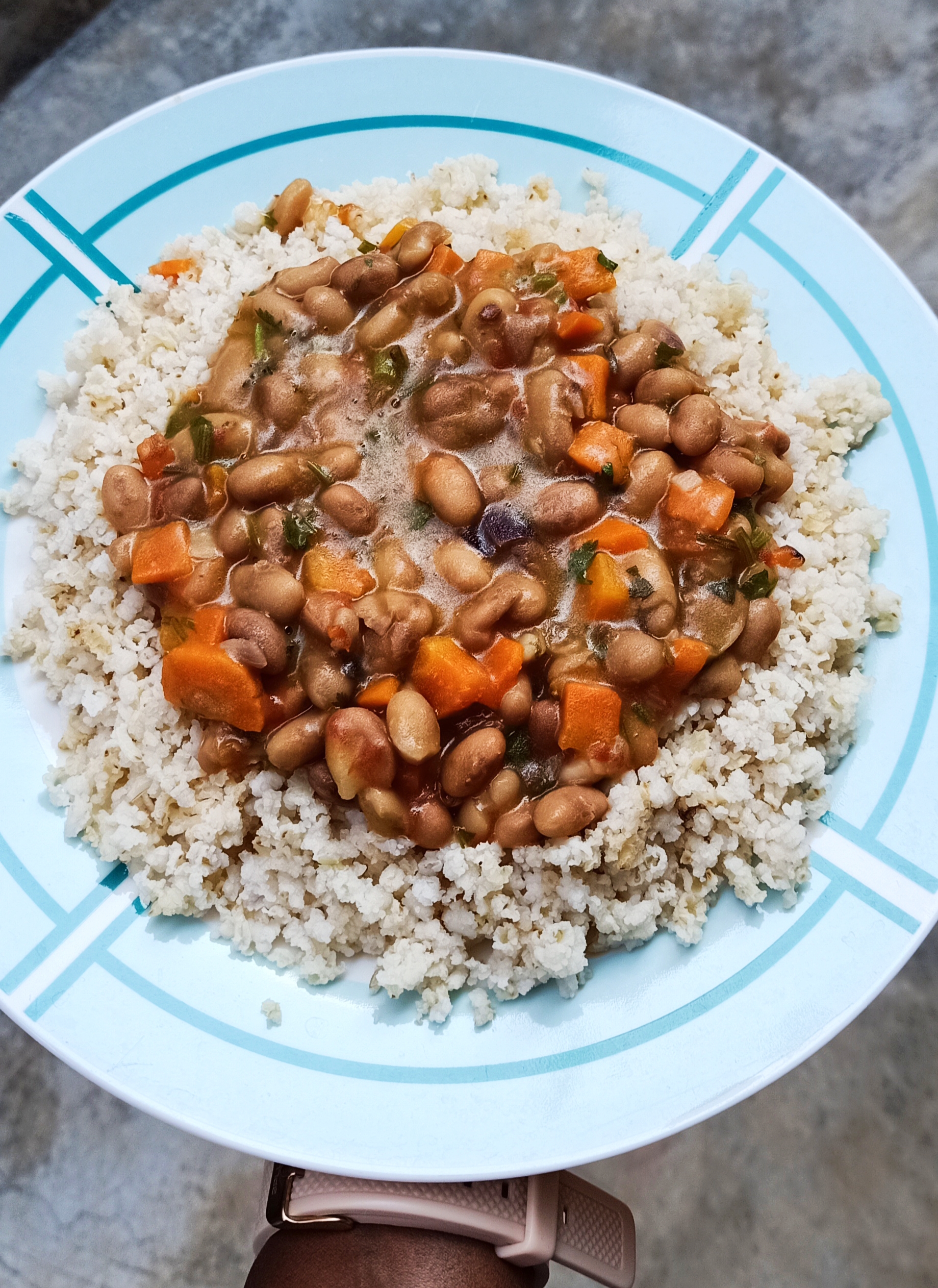 Yellow Beans Stew (vegan and gluten free)