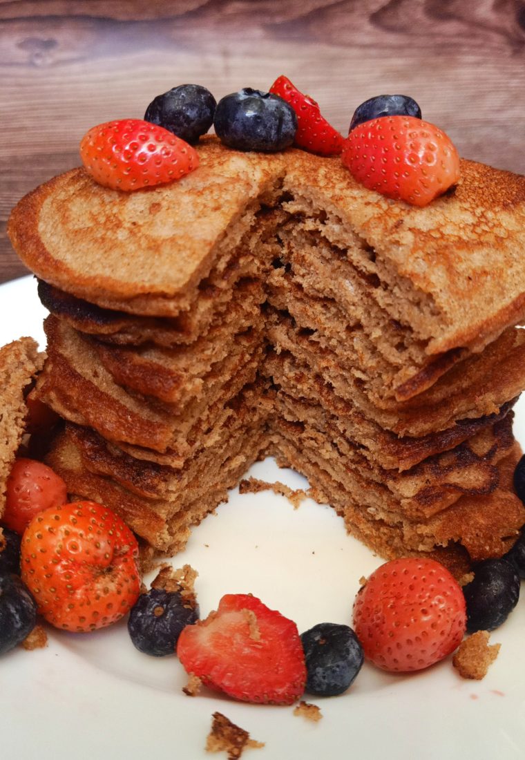 Simple Whole Wheat Pancakes