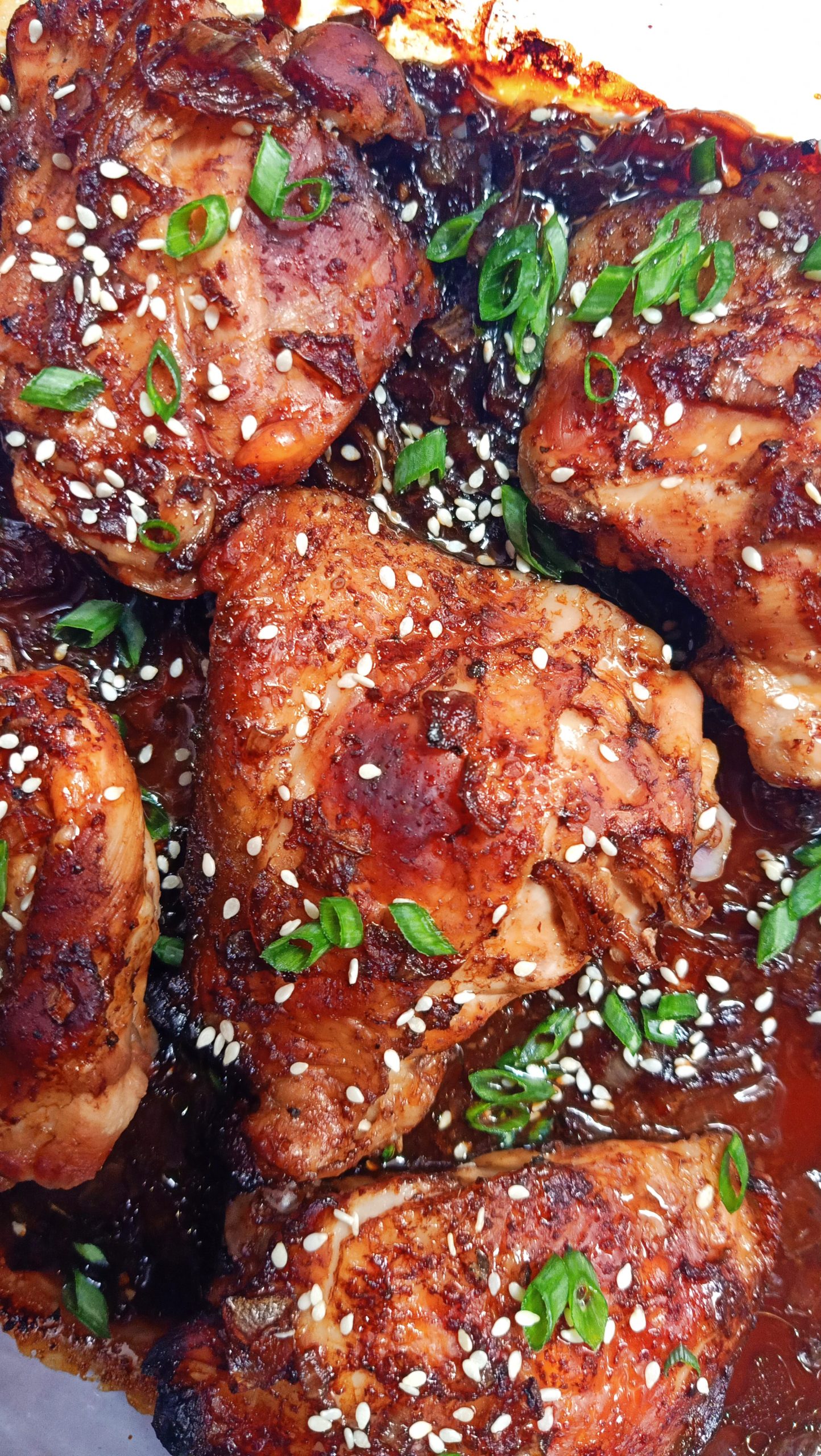 Baked Honey-Soy Chicken Thighs