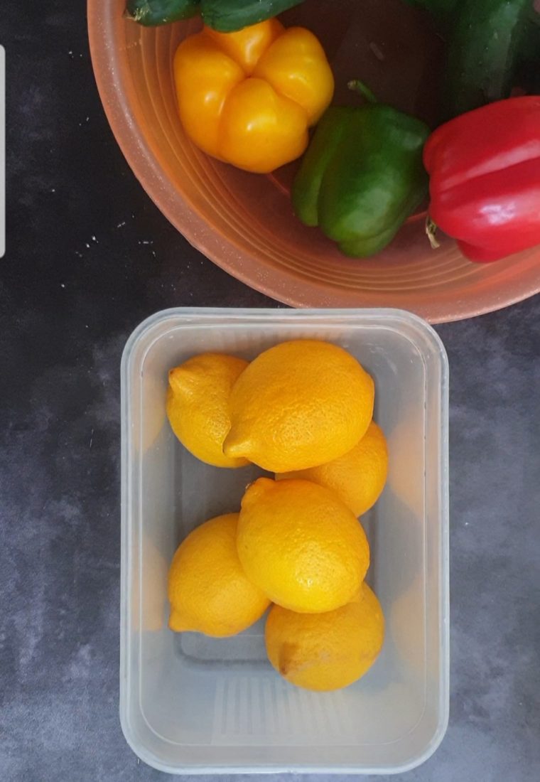 How to store lemons