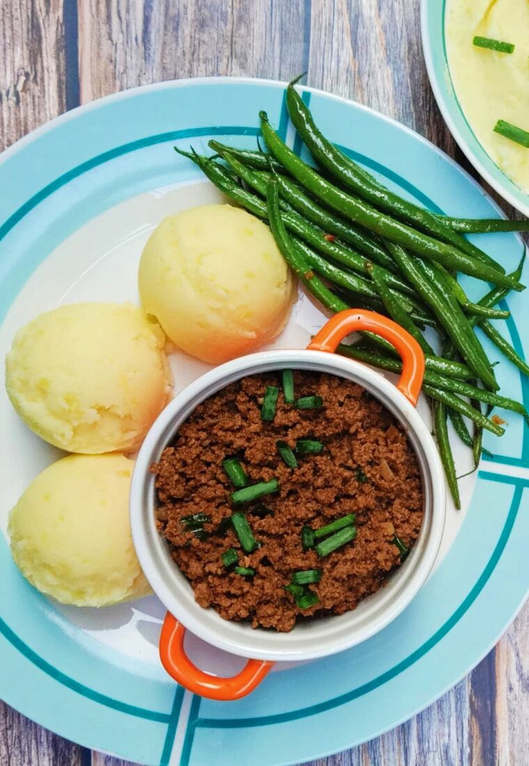 Asian Inspired Ground (Minced) Beef